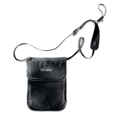 Imagen de TATONKA Pouch Skin Folded Neck Bolsa de Cuello Black Unisex Adultos