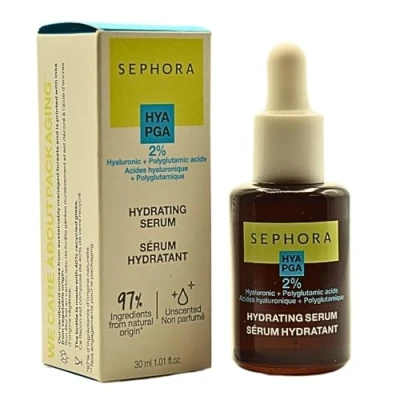 Imagen de SEPHORA Collection Sérum hidratante con ácido hialurónico y poliglutámico, 30 ml
