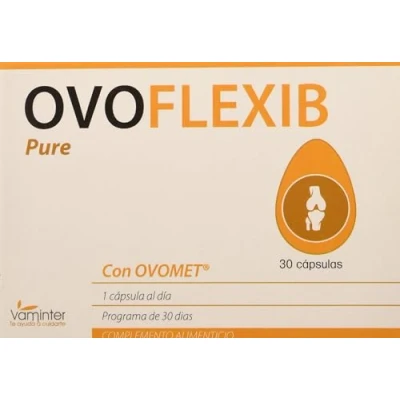 Imagen de Vaminter Ovoflexib Complemento Alimenticio Mantener y Regenerar las Articulaciones 30 Cápsulas