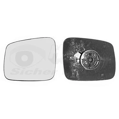 Imagen de VAN WEZEL 5874831 Cristal de Espejo izquierda VOLKSWAGEN: TRANSPORTER 4, 4 Bus