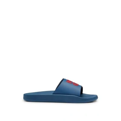 Imagen de HUGO NIL SLID Sandalias planas, Hombre, Talla: 43, Medium blue Zapatos