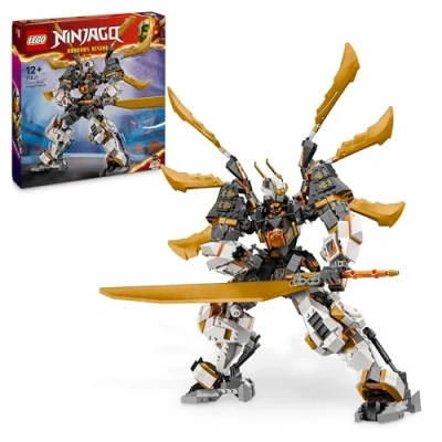 Imagen de Lego Ninjago Meca Dragón Titán de Cole, Juguete Construcción, Juego Ninja Lucha con 1 Minifigura Personaje, para Niños y Niñas 12 Años o Más 71821