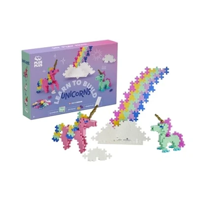 Imagen de PLUS Kit de Descubrimiento Unicornios 275 Piezas, Juego construcción, PP3908, Mini