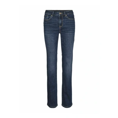 Imagen de Vero Moda Vmflash Vaqueros rectos, Mujer, Talla: Mx30, Dark blue denim