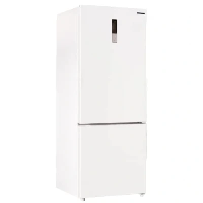 Imagen de INFINITON FGC 79WS Frigorífico Combi, Blanco, Alto 185cm, Diseño EXTRA SPACE, Ancho especial 70cm, No Frost, Luz LED, Clase A++/E