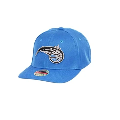 Imagen de Mitchell &amp; Ness Orlando Magic Blue NBA Team Ground 2.0 Classic Red Snapback Cap One Size
