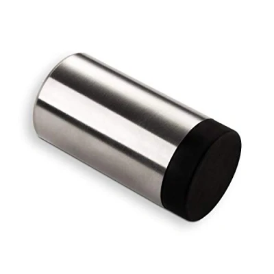 Imagen de 2 x SO Tech® Tope de Puerta para Pared Topper Acero INOX Ø 30 mm Distancia la 60
