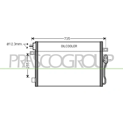 Imagen de PRASCO DG815C001 Condensador 15 10 Aluminio 686 R 134 a