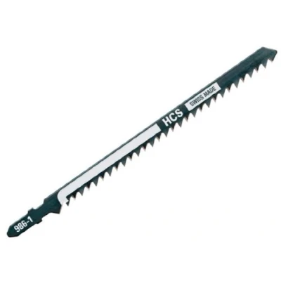 Imagen de DeWalt DT2169 QZ Hoja de sierra calar HCS, longitud 152 mm, paso diente 4 para cortes rectos rápidos en madera y aglomerado hasta 100 mm espesor