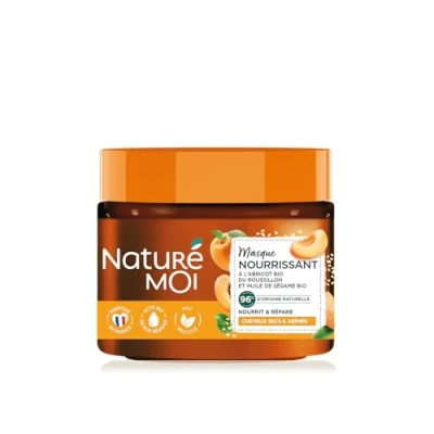 Imagen de Naturé Moi Mascarilla nutritiva Albaricoque del Roussillon y el aceite de argán orgánico, 300 ml