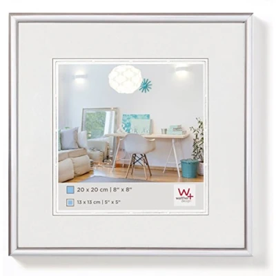 Imagen de walther design KV330S New Lifestyle marco de fotos plástico, acero, 30x30 cm