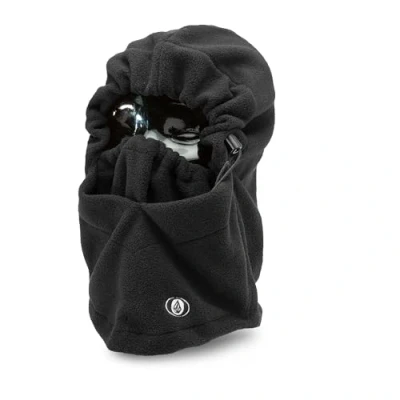 Imagen de Volcom Travelin Hood Calentador de cuello para snowboard hombre, Negro S5, talla única