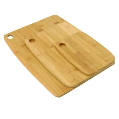 Imagen de FIVE Set de 3 tablas bambú, Madera, Tamaño pequeño: 19x14x0.8cm mediano: 22x29x0.85cm grande: 37x28x0.8cm