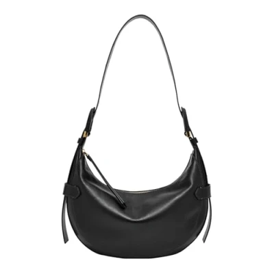Imagen de Fossil Harwell, Hobo para Mujer, Negro, 30.5 cm L x 8.9 W 20.3 H