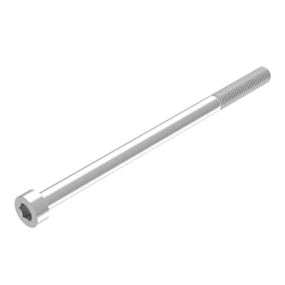 Imagen de Tornillo cilíndrico SECCARO M8 x 130 mm, acero inoxidable V2A VA A2, DIN 912 / ISO 4762, casquillo hexagonal, rosca parcial, 20 piezas