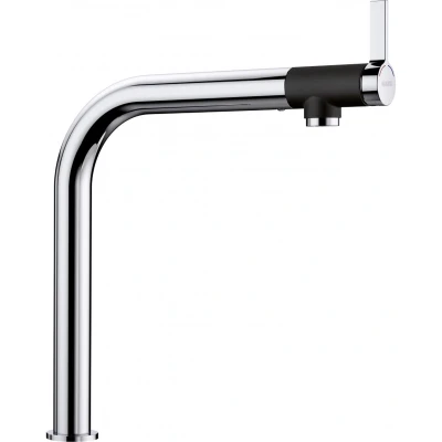 Imagen de BLANCO VONDA 518434 Grifería de cocina diseño con mando frontal, acabado cromado, alta presión, 1 unidad