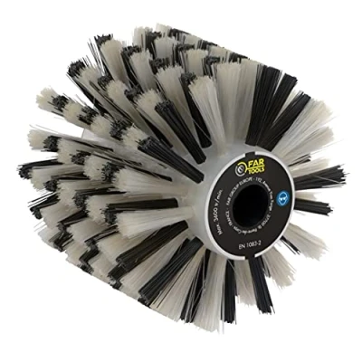 Imagen de Fartools 110889 Cepillo de fibra plástico, diámetro 120 mm y 100 mm, compatible con renovador REX120, REX200 REX H200 para limpiar