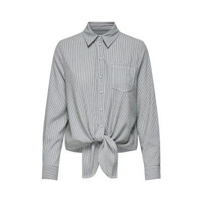 Imagen de ONLY Onllecey Camisa, Mujer, Talla: XXS, Pine grove stripes:cloud dancer