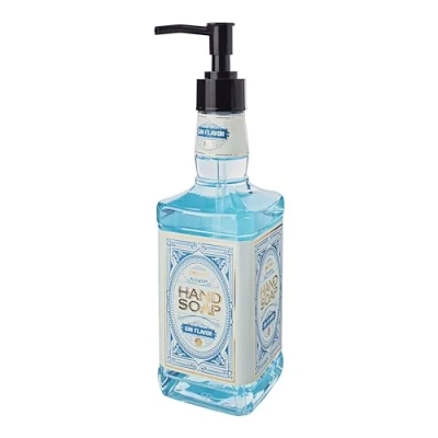 Imagen de accentra jabón de manos GIN FLAVOR en botella con aspecto Gina, 480 ml, dispensador bomba, líquido, fragancia ginebra, rellenable