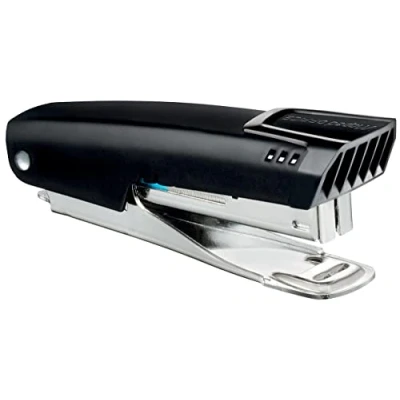 Imagen de Maped Grapadora de Oficina Essentials Metal Pocket nº 10 Color Negro Modelo Compacto Manual Quita Grapas Integrado Profundidad Grapado 40 mm