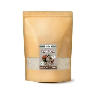 Imagen de Biojoy Chips de Coco deshidratado Ecológico (1 kg), sin azúcar añadido y tostar