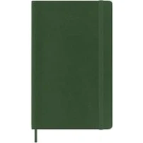Imagen de Moleskine Agenda Diaria 12 Meses 2024, Formato Large 13x21, Tapa Suave y Cierre Elástico, Color Verde Mirto