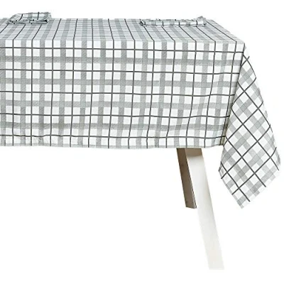 Imagen de Hogarys Juego Mantel mas Servilletas, Poliéster, Jalce Green, 150_x_250cm