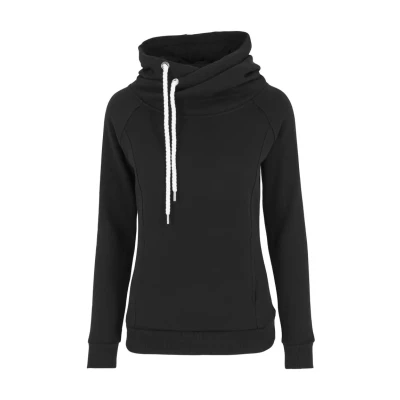 Imagen de Urban Classics Raglan HIGH NECK Jersey con capucha, Mujer, Talla: Small, Black