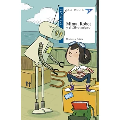 Imagen de Mima, Robot y el Libro mágico: 111 (Ala Delta Serie azul)