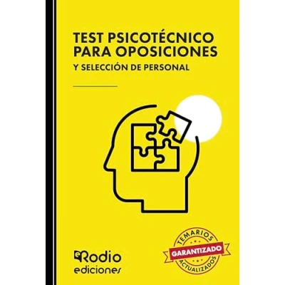 Imagen de Test Psicotécnico para Oposiciones y Selección de Personal (SIN COLECCION)