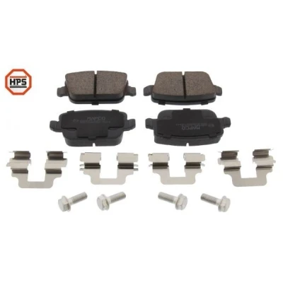 Imagen de MAPCO 6854HPS Juego de pastillas freno Eje trasero no preparado para indicador desgaste FORD: Focus 2, S Max Mk1, MONDEO 4 Stufenheck