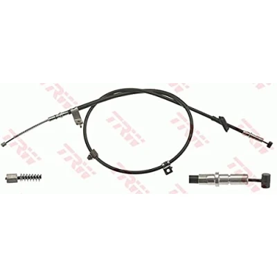 Imagen de TRW GCH645 Cable de Freno Mano 1593, 1366 Tambor