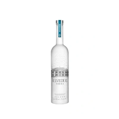 Imagen de Belvedere Vodka 40% Vol. 1,75l + LED Lichtsticker