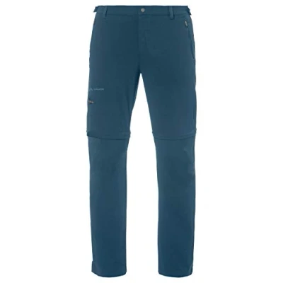 Imagen de VAUDE Farley 04575 Pantalones para hombre con cremallera en T II, boulder, talla 46