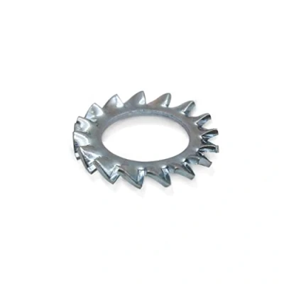 Imagen de DOJA Barcelona Arandela Dentada M8 Acero Galvanizado PACK 200 Arandelas para Tornillos con Dientes Amplio Uso: Construcción, Maquinaria Agricola Tractores, Fontaneria, Bricolaje