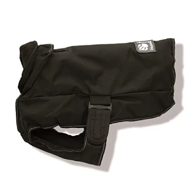 Imagen de Danish Design Abrigo de Perro 2 en 1, Color Negro, 25 cm