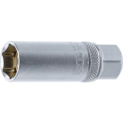 Imagen de BGS 2469 Vaso para bujías magnético, hexagonal entrada 10 mm (3/8&quot;) 16