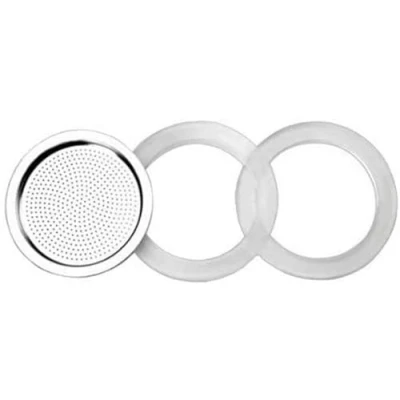 Imagen de IBILI Junta silicona + filtro cafetera essential 2 tazas, set de juntas 1