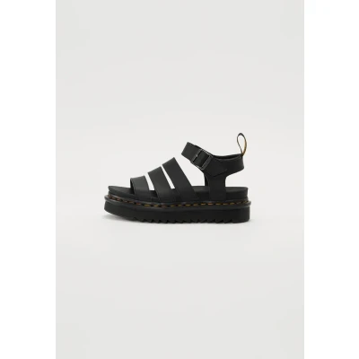 Imagen de Dr. Martens Blaire Sandalias con plataforma, Mujer, Talla: 36, Black athena Piel