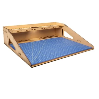Imagen de Italeri 50833 Maqueta de Workstation MDF DIN A3 Accesorio para modelismo, Herramienta Manualidades, Accesorios construcción maquetas, plástico