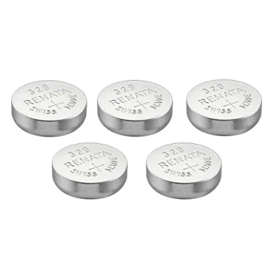 Imagen de 5 x Renata 329 reloj batería Suizo hizo plata óxido 1,5 v = también SR731SW V329 D329, GP329,