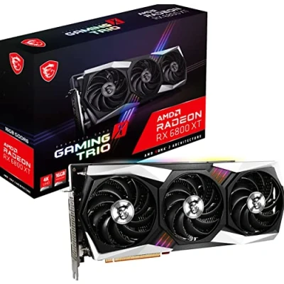 Imagen de MSI Radeon RX 6800 XT Gaming X Trio 16G Tarjeta Gráfica Enthusiast