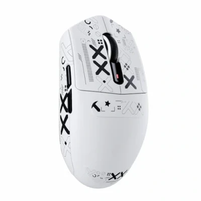 Imagen de ATTACK SHARK G3 Ratón Gaming Inalámbrico, 25000 dpi, Sensor PixArt PAW3311, 59g Superlight, 80 Millones de Clics, Batería 500mAh Gamer G305, Bluetooth/2.4G/Cableado, para PC/Mac, Blanco