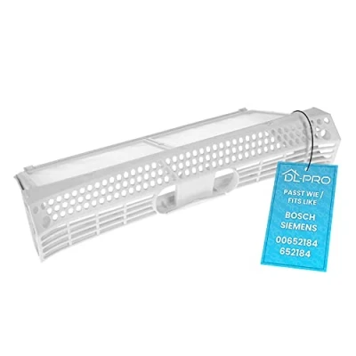 Imagen de DL pro filtro de pelusas Bolsa para Bosch Siemens Balay 652184 00652184 Quelle 01000435 Secadora condensación con bomba calor