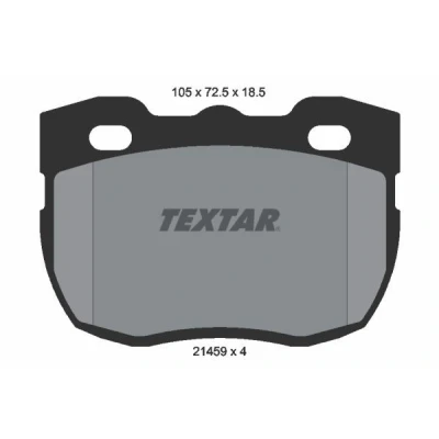 Imagen de TEXTAR 2145901 Juego de pastillas freno no preparado para indicador desgaste LAND ROVER: Defender SUV, SUV Cabrio, Pick up