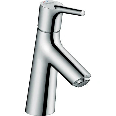 Imagen de hansgrohe Talis S Grifo Monomando de Lavabo 80 CoolStart sin Vaciador Automático, Cromo, 72014000