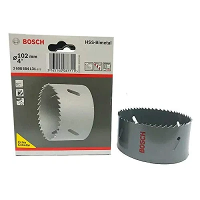Imagen de Bosch Professional Sierra de corona bimetálica HSS, Azul, Ø 102 mm