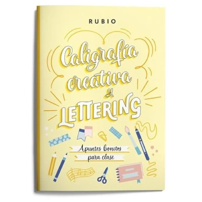 Imagen de CALIGRAFIA CREATIVA LETTERING APUNTES (RUBIO Lettering)