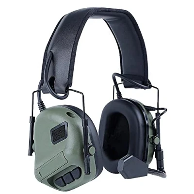 Imagen de ACEXIER auriculares tácticos, Airsoft de tiro militar, amplificación sonido caza al aire libre, protección auditiva, antirruido