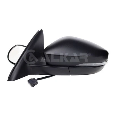 Imagen de Espejo retrovisor Alkar 6125561 izquierda eléctrico calefactable, convexo para vehíc. con volante a la SKODA: Octavia 3 Combi